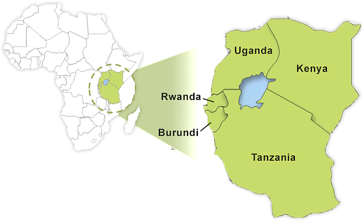 Countries of East African Community (EAC)
